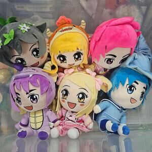 InquisitorMaster Fairy Tale Plush Collection Set Lot of 6 COMPLETE Princess Alex